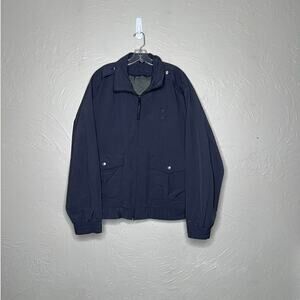 Blauer Men's XL Tall Navy Lightweight Full Zip Tactical Jacket